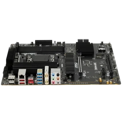 Материнская плата MSI PRO B650-S WIFI антенна Wi-Fi, документация, задняя планка, кабель SATA, крепеж для разъема M.2