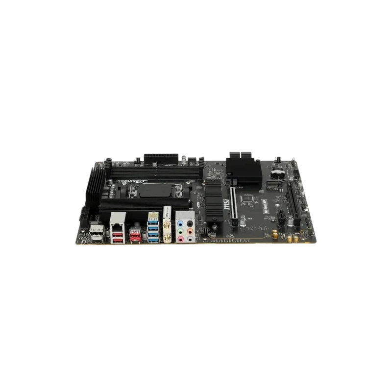 Материнская плата MSI PRO B650-S WIFI антенна Wi-Fi, документация, задняя планка, кабель SATA, крепеж для разъема M.2