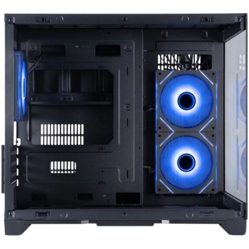 Компьютерный корпус 1STPLAYER MEGAVIEW MV6-TP ARGB Black (MV6-TP-BK-2FC7R-1FC7)