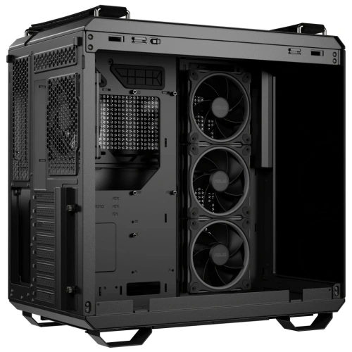 Компьютерный корпус ASUS TUF GAMING GT502 HORIZON TG ARGB Black (90DC0090-B19020) документация, контроллер ARGB, набор крепежа