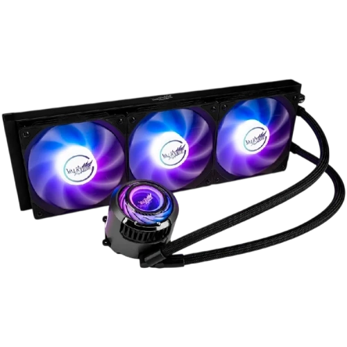Система жидкостного охлаждения для процессора Valkyrie Jarn 360 ARGB Black (HW C360)