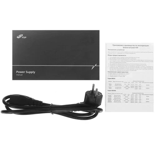 Блок питания FSP 750W VITA-750GD 16 Pin (PCIe 5.0 Connector Cable Details) документация