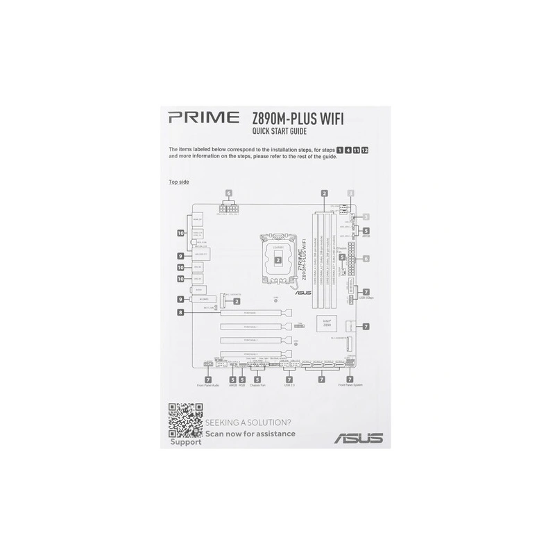 Материнская плата ASUS PRIME Z890M-PLUS WIFI (90MB1J80-M0EAY0)