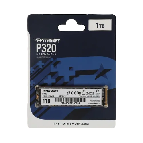 Твердотельный накопитель Patriot 1000 Gb P320 (P320P1TBM28) BOX