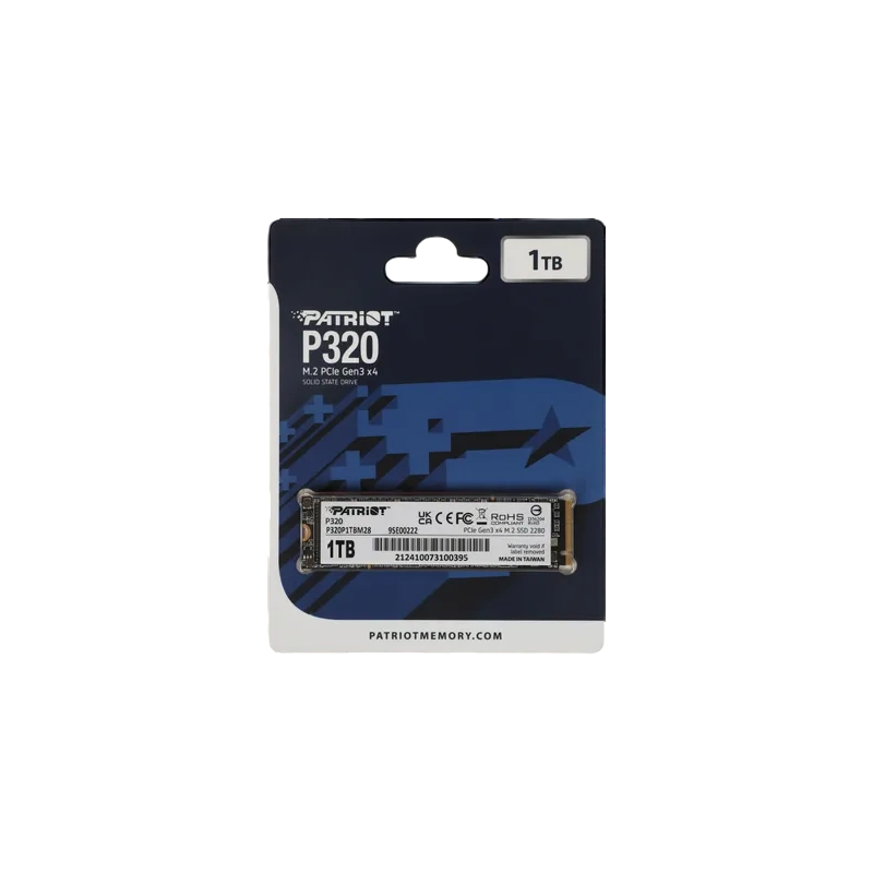 Твердотельный накопитель Patriot 1000 Gb P320 (P320P1TBM28) BOX