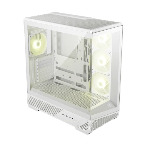 Компьютерный корпус MSI MAG PANO 130R PZ ARGB TG Reverse Blade Fan White (306-7G32W21-HH9)