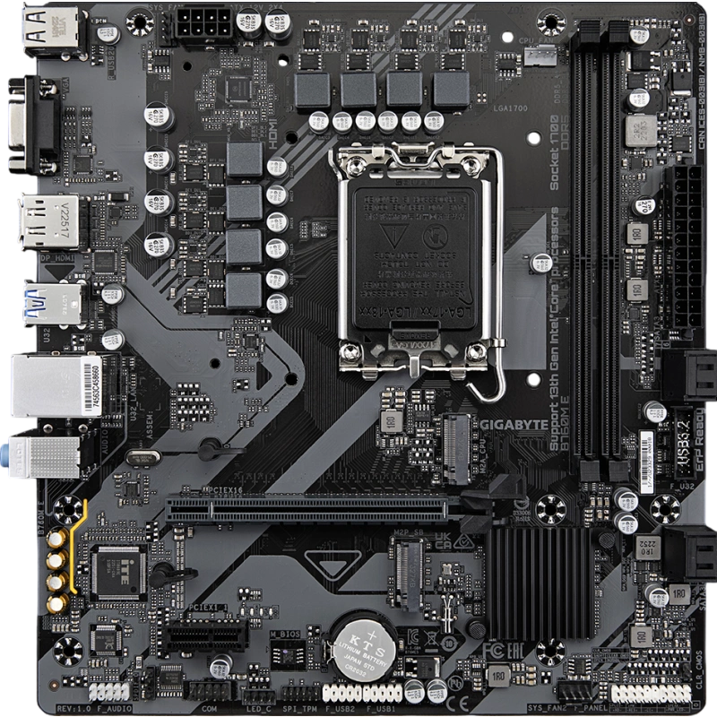 Материнская плата Gigabyte B760M E