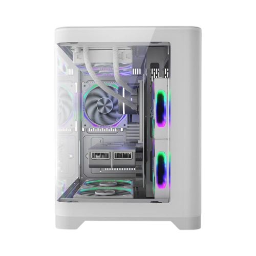 Компьютерный корпус 1STPLAYER UVIEW UV5 White (UV5-WH)