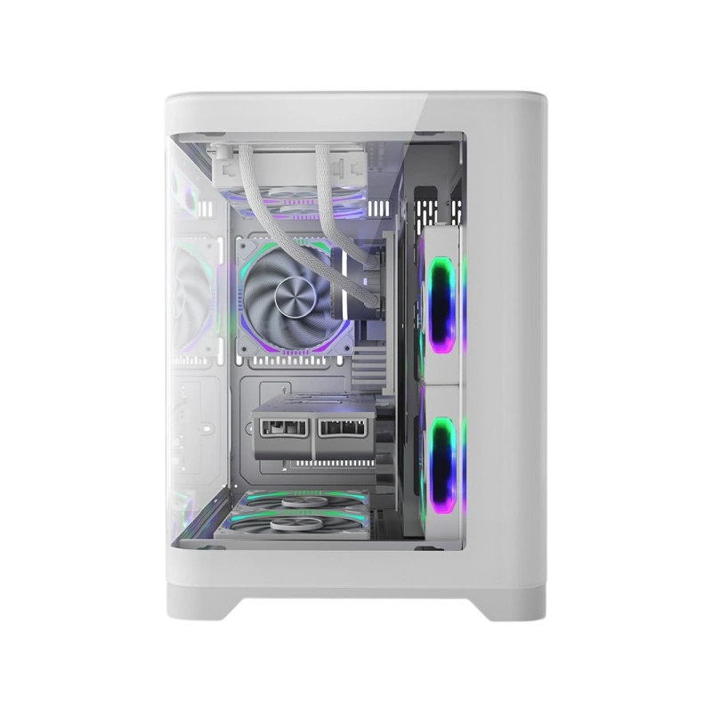 Компьютерный корпус 1STPLAYER UVIEW UV5 White (UV5-WH)