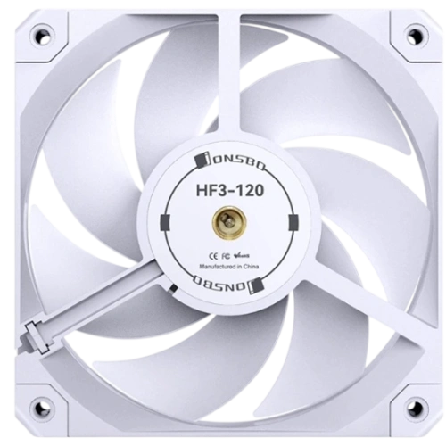 Вентилятор для корпуса JONSBO HF3-120W White