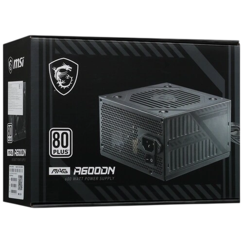 Блок питания MSI 600W MAG A600DN (306-7ZP6B11-809) документация