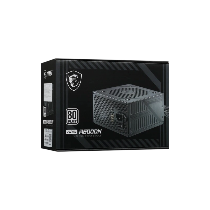 Блок питания MSI 600W MAG A600DN (306-7ZP6B11-809) документация