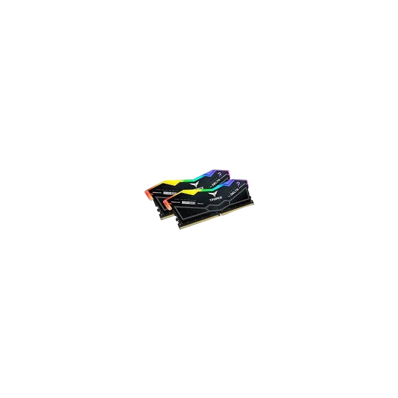 Оперативная память 64 Gb 6000 MHz Team Group T-FORCE DELTA RGB Black (FF3D564G6000HC38ADC01)