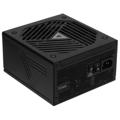 Блок питания Montech 850W TITAN GOLD Black (TIS0124) 16 Pin (PCIe 5.0 Connector Cable Details) документация, комплект кабелей, чехол