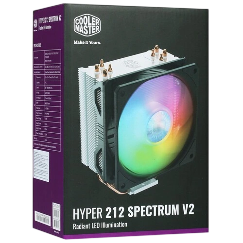 Кулер для процессора Cooler Master HYPER 212 Spectrum V2 ARGB RR-2V2L-18PD-R1 PWM