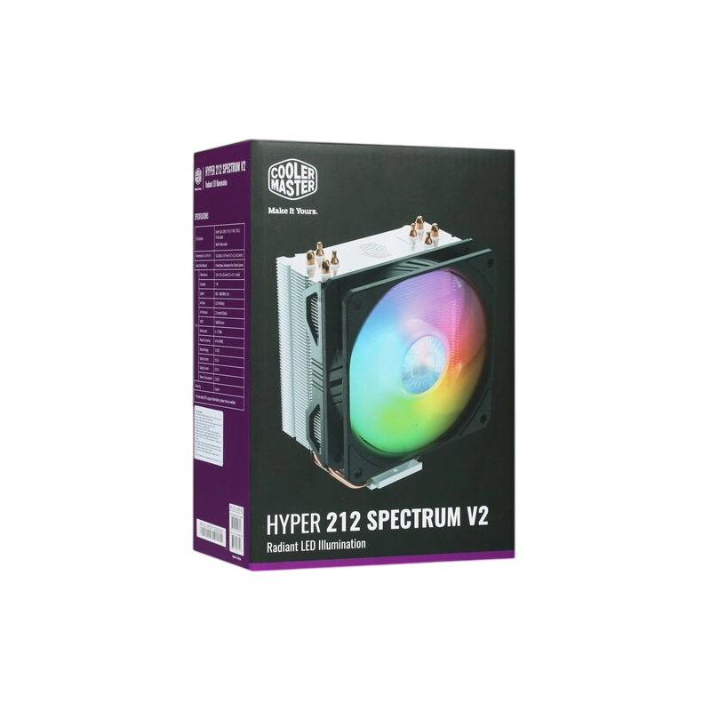 Кулер для процессора Cooler Master HYPER 212 Spectrum V2 ARGB RR-2V2L-18PD-R1 PWM