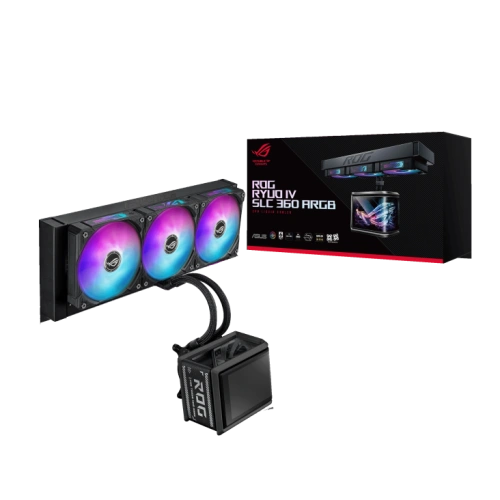 Система жидкостного охлаждения для процессора ASUS ROG RYUO IV SLC 360 ARGB Black (90RC0151-B0EAY0)