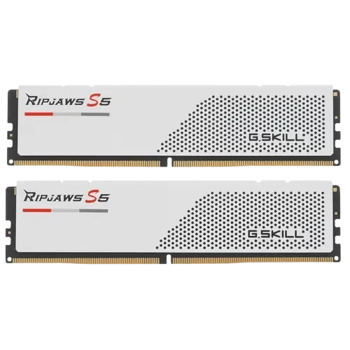 Оперативная память 64 Gb 6000 MHz G.Skill RIPJAWS S5 White (F5-6000J3040G32GX2-RS5W)