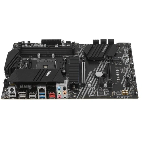 Материнская плата MSI B550-A PRO 2 x кабель SATA, диск с ПО, документация, задняя планка