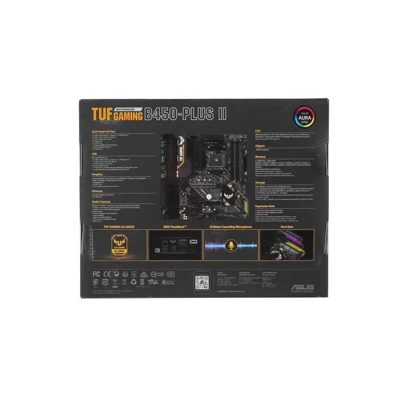 Материнская плата ASUS TUF GAMING B450-PLUS II