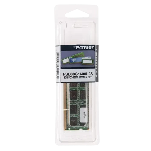 Оперативная память 8 Gb 1600 MHz PATRIOT SL (PSD38G1600L2S)