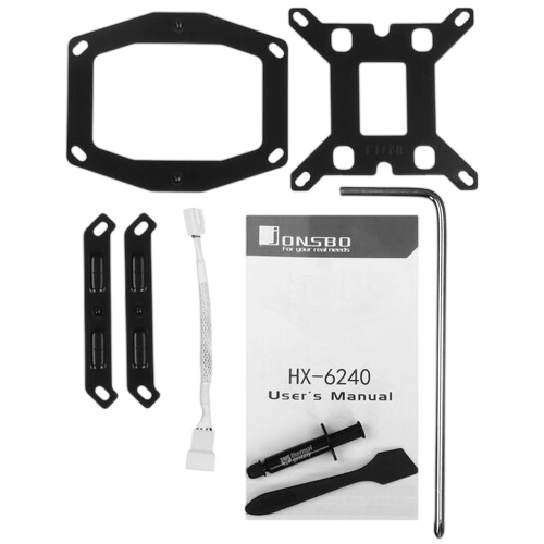 Кулер для процессора JONSBO HX6240 White