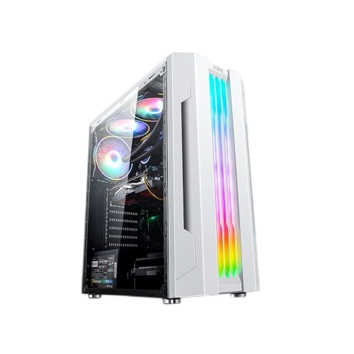 Компьютерный корпус ALSEYE Auro ARGB TG White ((AURA) 3.0-W)
