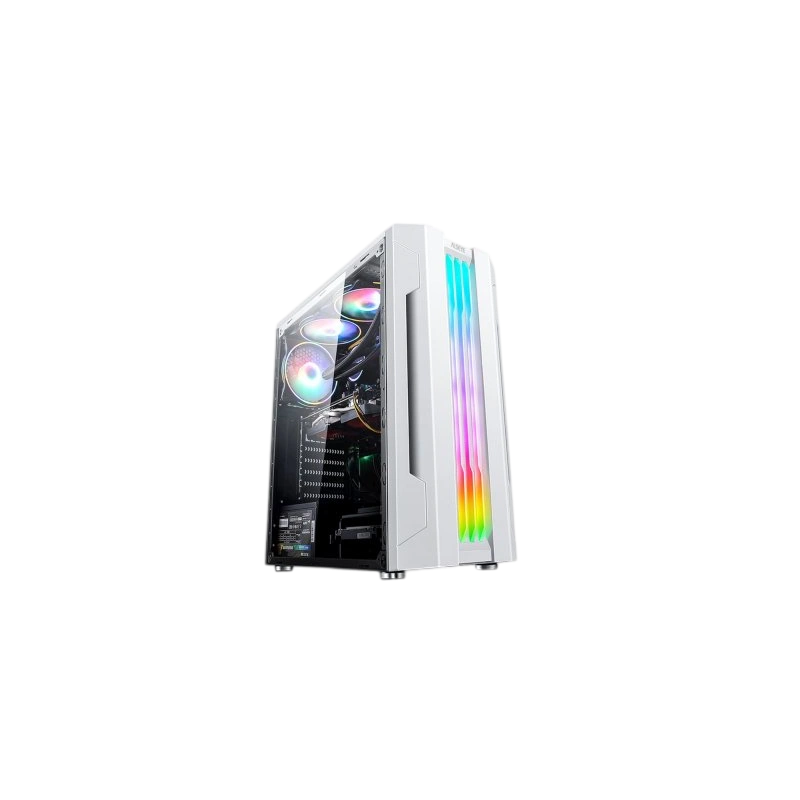 Компьютерный корпус ALSEYE Auro ARGB TG White ((AURA) 3.0-W)