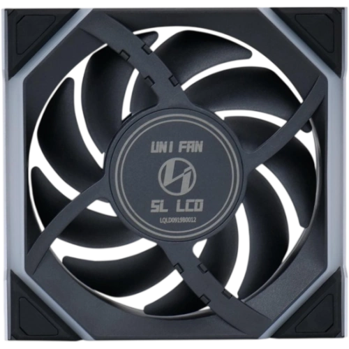 Вентилятор для корпуса Lian Li UNI FAN SL WIRELESS LCD 120 Reverse Blade ARGB Black (G99.12RSLLCD1W1B.R0) документация, набор кабелей