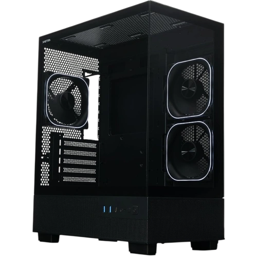 Компьютерный корпус XASTRA Q400M 3ARGB-FG-C6-UC ARGB Black (Q400M-3FG12A-C6-UC)
