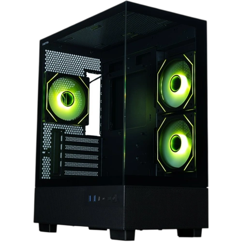 Компьютерный корпус XASTRA Q400M 3ARGB-C6-UC ARGB Black (Q400M-3FM12A-C6-UC)