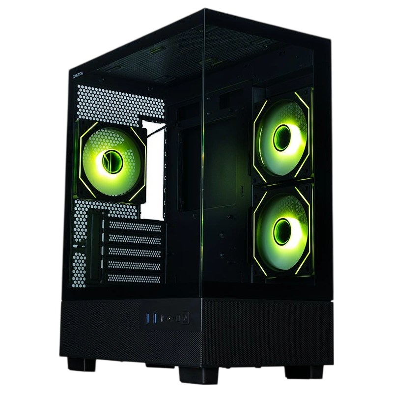 Компьютерный корпус XASTRA Q400M 3ARGB-C6-UC ARGB Black (Q400M-3FM12A-C6-UC)