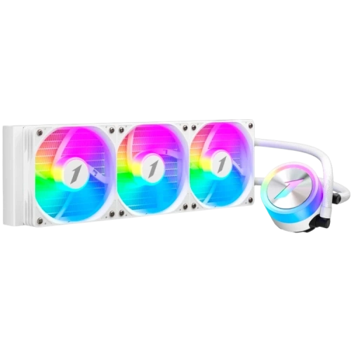 Система жидкостного охлаждения для процессора 1STPLAYER TS1 360 ARGB White (TS1-360-WH)