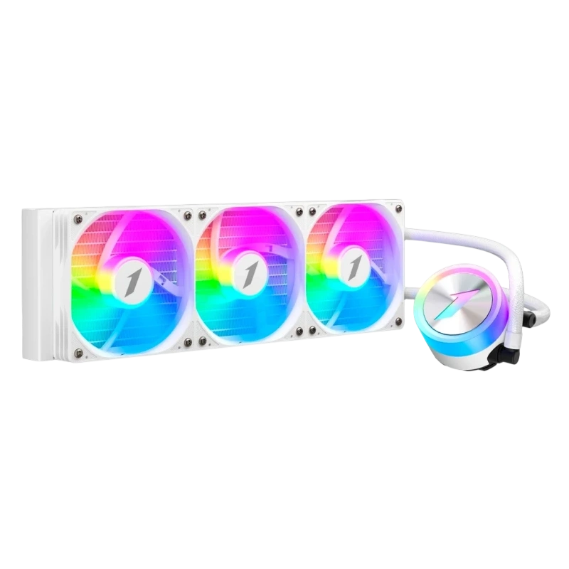 Система жидкостного охлаждения для процессора 1STPLAYER TS1 360 ARGB White (TS1-360-WH)