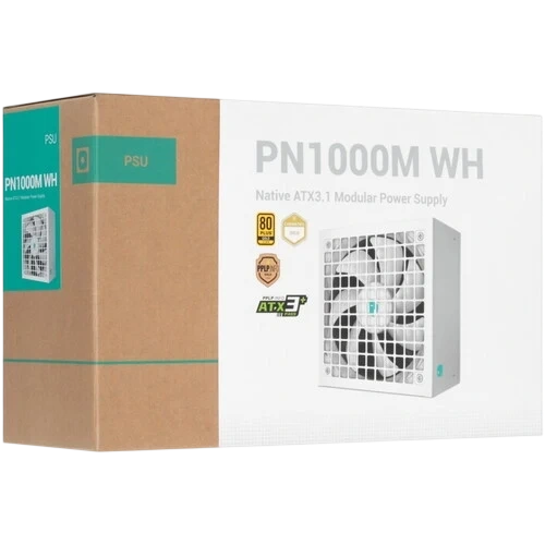 Блок питания Deepcool 1000W GAMERSTORM PN1000M WH 16 Pin (PCIe 5.0 Connector Cable Details)