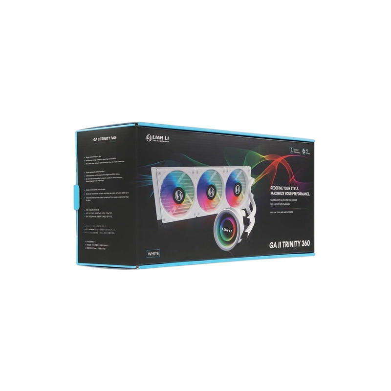 Система жидкостного охлаждения для процессора Lian Li GALAHAD II Trinity 360 ARGB White G89.GA2T36W.R0 PWM