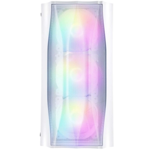Компьютерный корпус 1STPLAYER FIREBASE X3-M TG LED White (X3-M-WH-4F1-W)