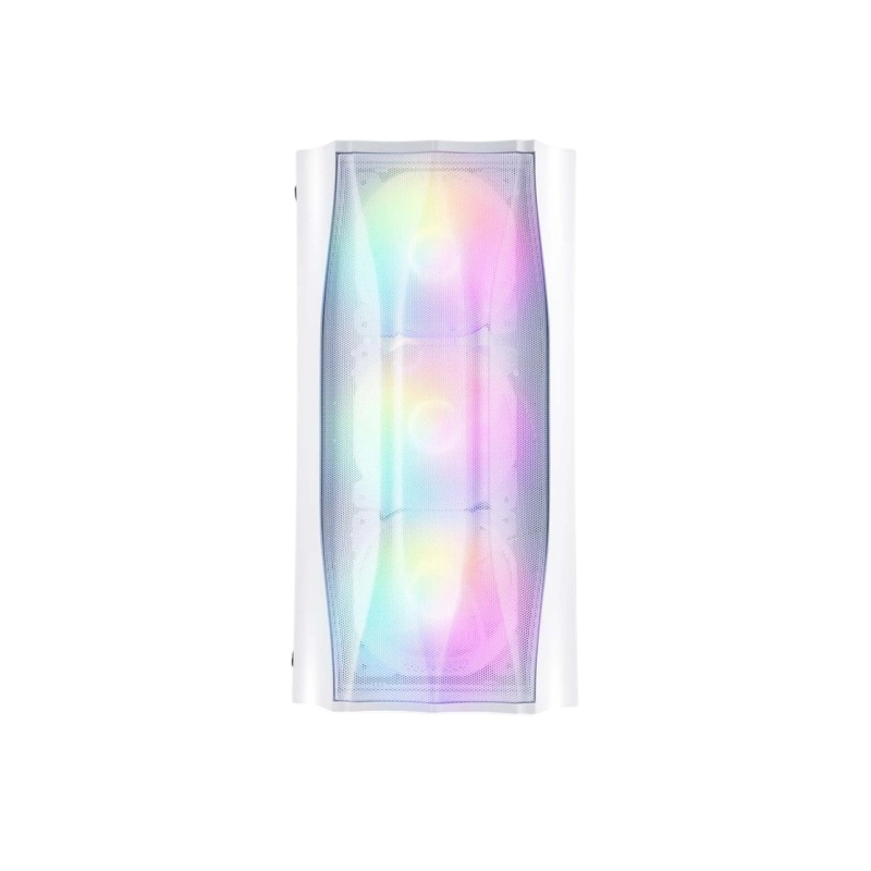 Компьютерный корпус 1STPLAYER FIREBASE X3-M TG LED White (X3-M-WH-4F1-W)