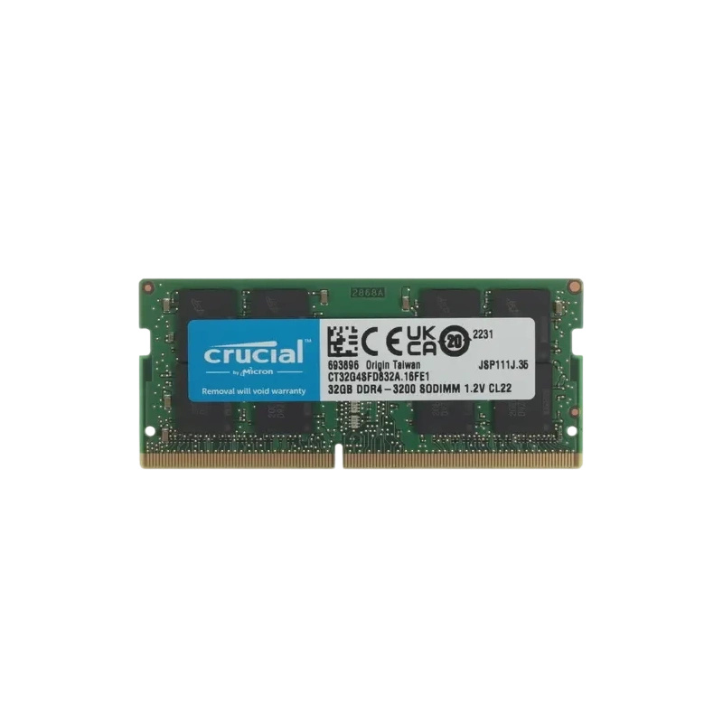 Оперативная память 32 Gb 3200 MHz CRUCIAL (CT32G4SFD832A)