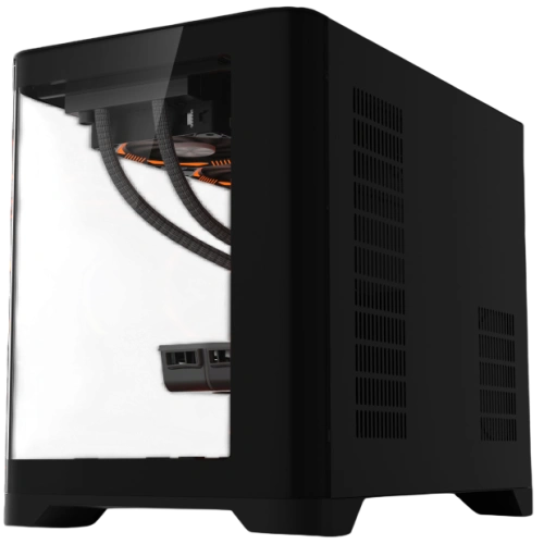 Компьютерный корпус 1STPLAYER UVIEW UV6 Black (UV6-BK)