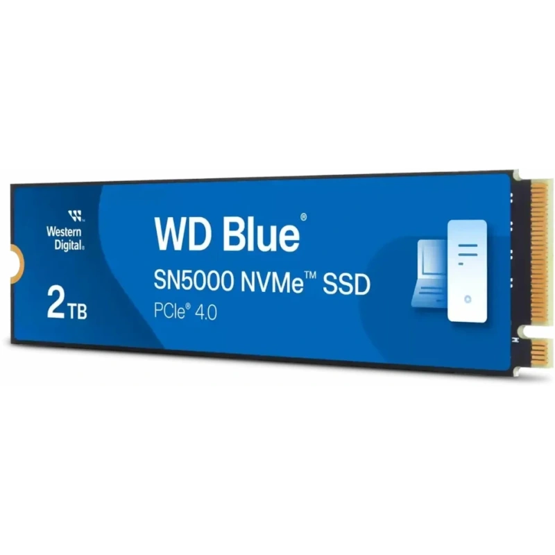 Твердотельный накопитель Western Digital 2000 Gb SN5000 Blue (WDBS3F0020BNC-WRSN)