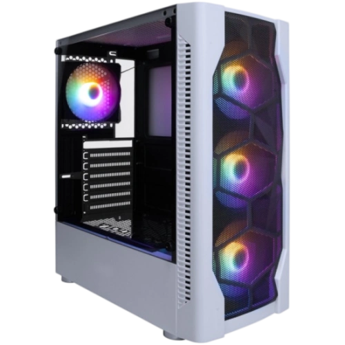 Компьютерный корпус 1STPLAYER DK D4 FRGB White (D4-WH-4F1)
