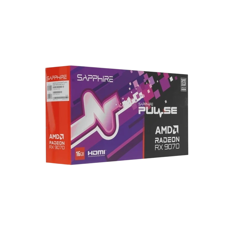 Видеокарта Sapphire (11349-03-20G) Radeon RX 9070 16GB PULSE 16GB