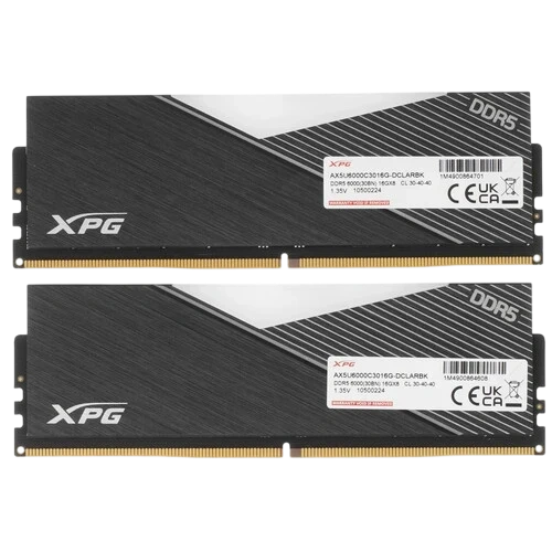 Оперативная память 32 Gb 6000 MHz ADATA XPG LANCER RGB Black (AX5U6000C3016G-DCLARBK)