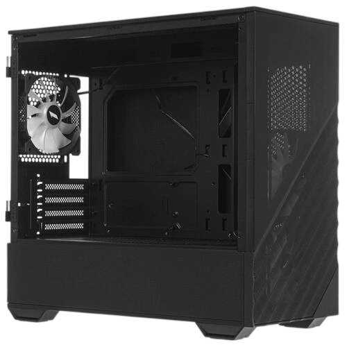 Компьютерный корпус 1STPLAYER DK D7 LED Black (D7-BK-3F1)