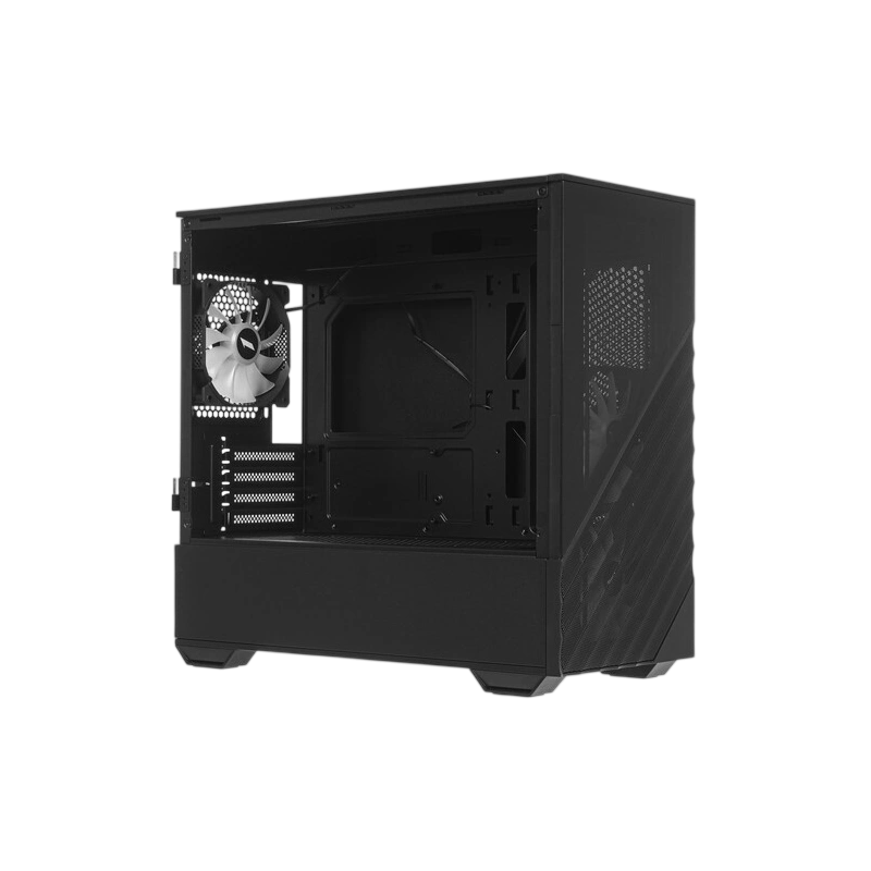 Компьютерный корпус 1STPLAYER DK D7 LED Black (D7-BK-3F1)