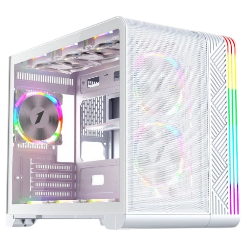 Компьютерный корпус 1STPLAYER VT6 ARGB White (VT6-WH-3FS7-W)