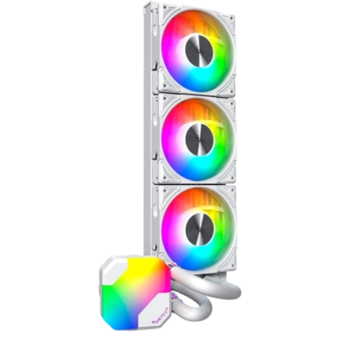Система жидкостного охлаждения для процессора Montech HyperFlow 360 ARGB White (HYPERFLOW ARGB 360 (W))