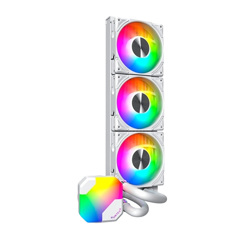 Система жидкостного охлаждения для процессора Montech HyperFlow 360 ARGB White (HYPERFLOW ARGB 360 (W))