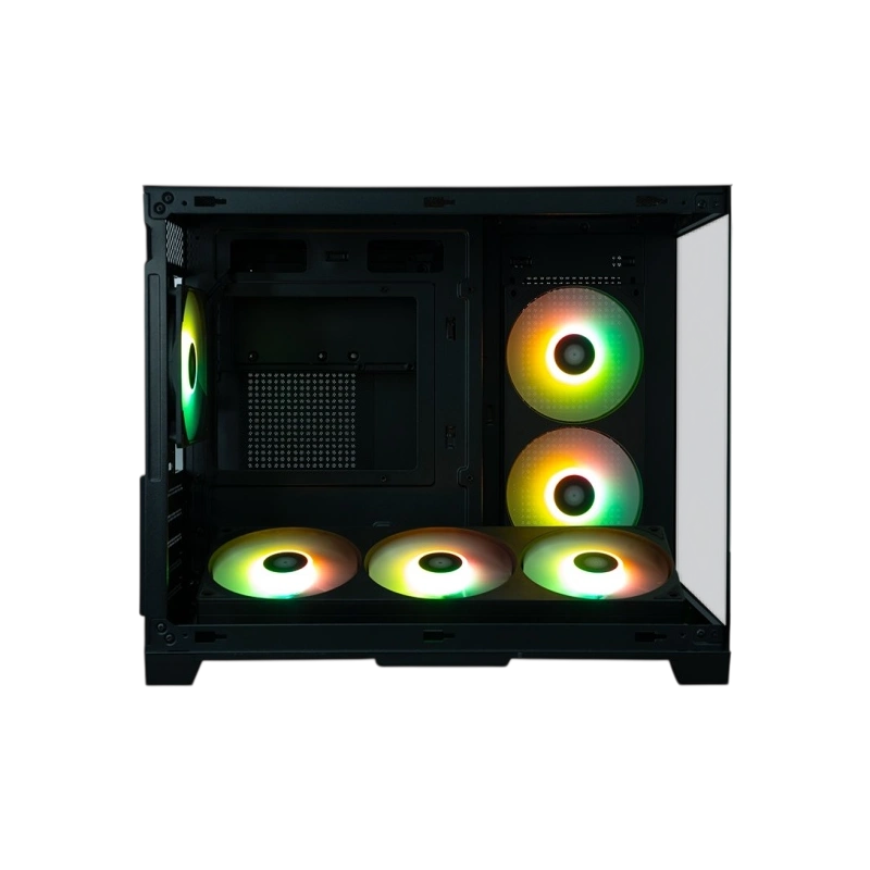 Компьютерный корпус XASTRA QW500M 6ARGB-FC-C6-UC Black (QW500M-1FA36A-1FA24A-1FC1)